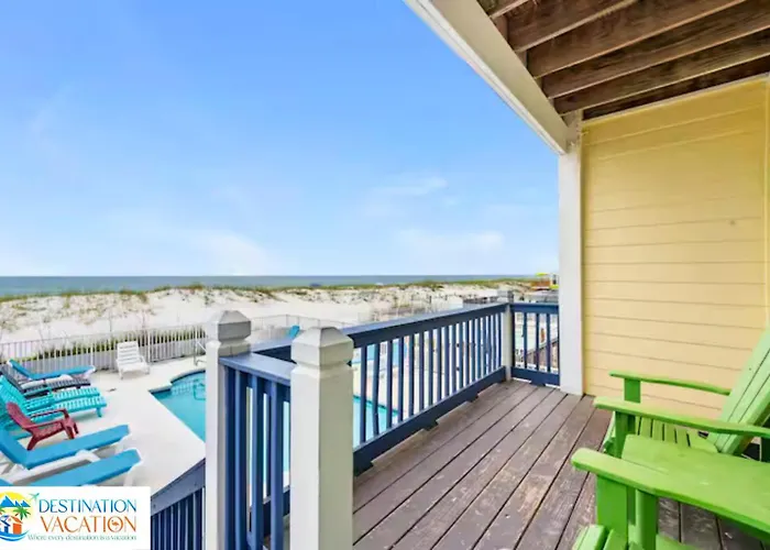 Luxury Beachfront Retreat 5br, Pool, Sleeps 12 Apartment Gulf Shores