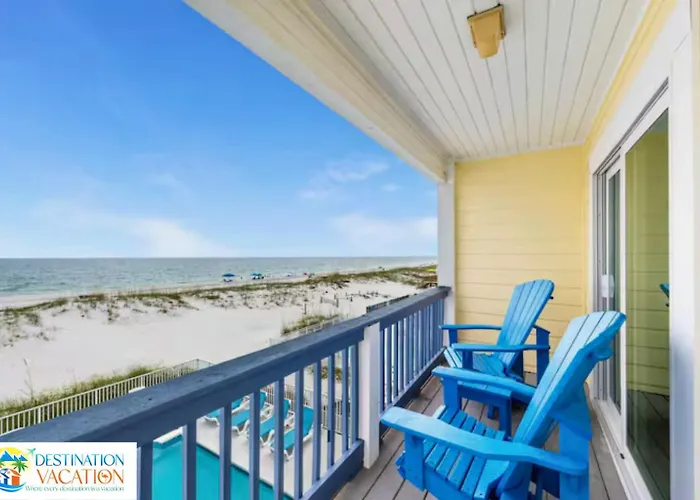Luxury Beachfront Retreat 5br, Pool, Sleeps 12 Gulf Shores